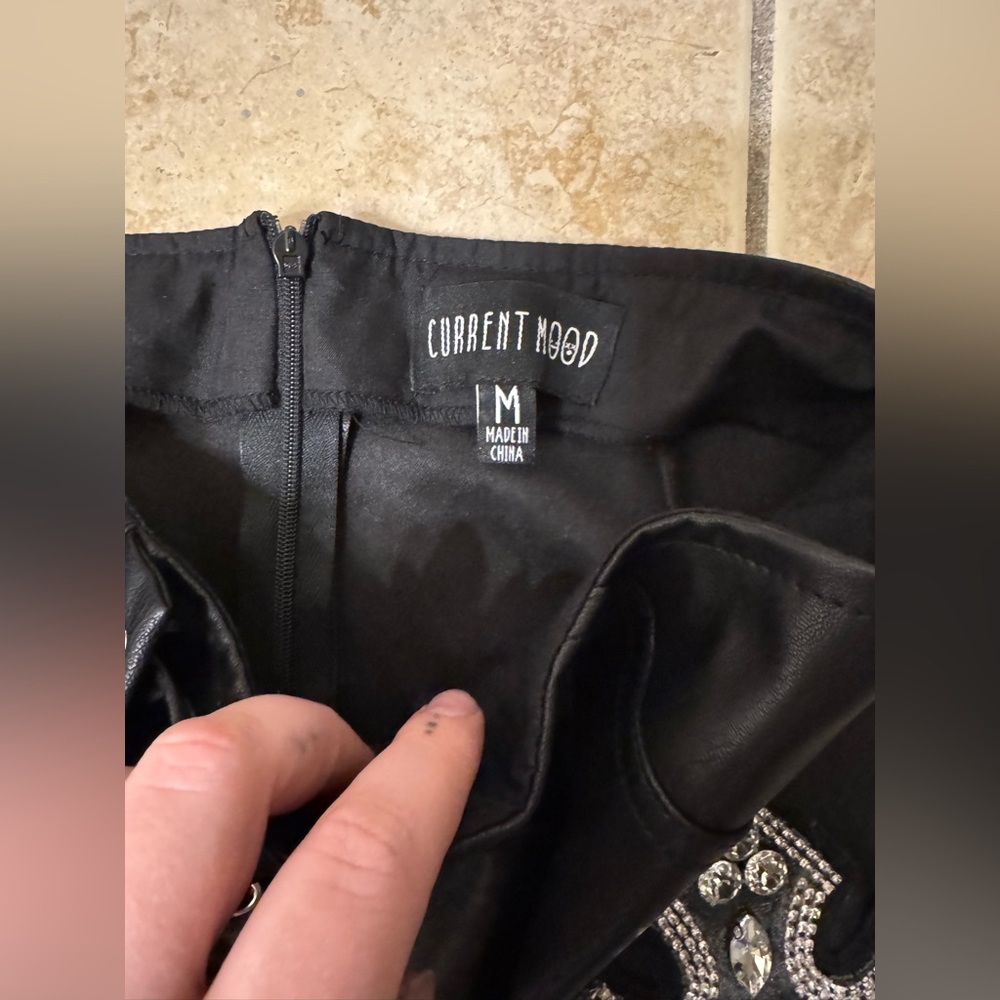 NWOT Current Mood Lace up trousers - Picture 7 of 12